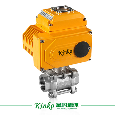 Electric 3PC Thread Ball Valve